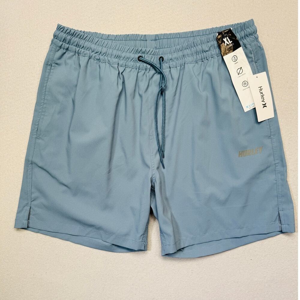 Hurley Men's H2O-DRI Trek Drawstring 7" Shorts Hypnotic XL $55